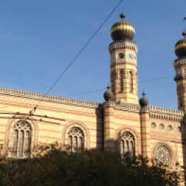 The Great Synagogue in Budapest.